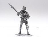1:32 Scale Metal Miniature of Metal Figurine English cuirassier XV century