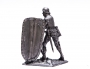 Tin 1:32 Figure of Knight with haldberd