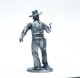 Metal Figurine of the Cowboy tin 54mm figure